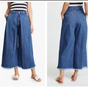 LADIES PRPS GOODS & COMPANY VOLUMINOUS CROPPED JEANS